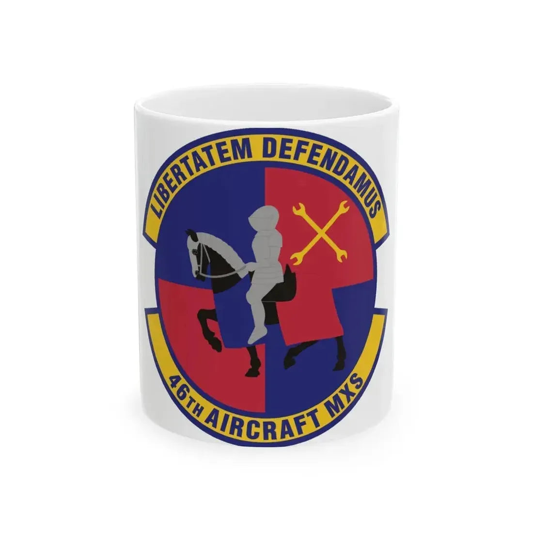 46th Aircraft Maintenance Squadron (U.S. Air Force) White Coffee Mug 11oz - Go Mug Yourself