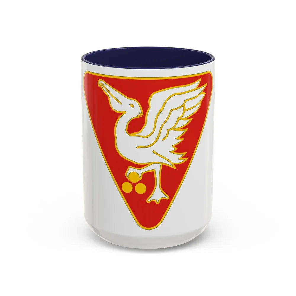 46th Artillery Group (U.S. Army) Accent Coffee Mug-15oz-Navy-Go Mug Yourself