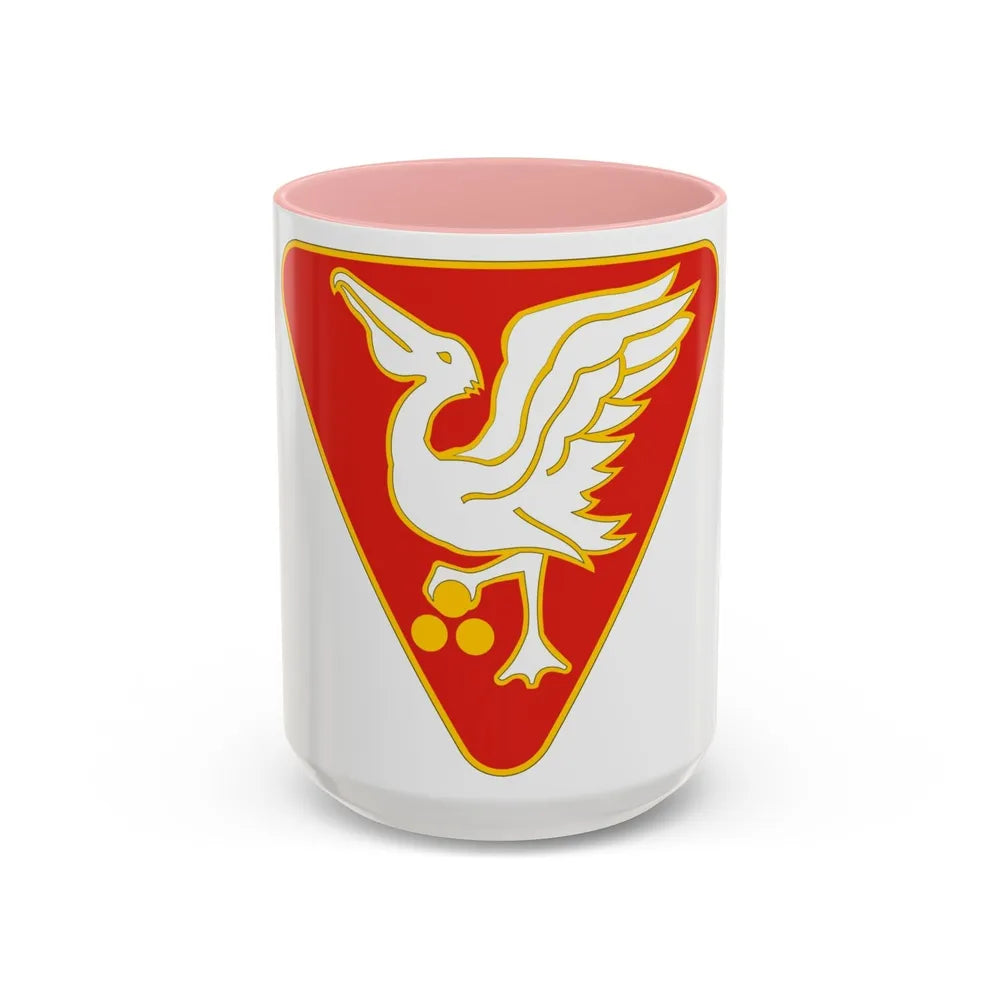 46th Artillery Group (U.S. Army) Accent Coffee Mug-15oz-Pink-Go Mug Yourself