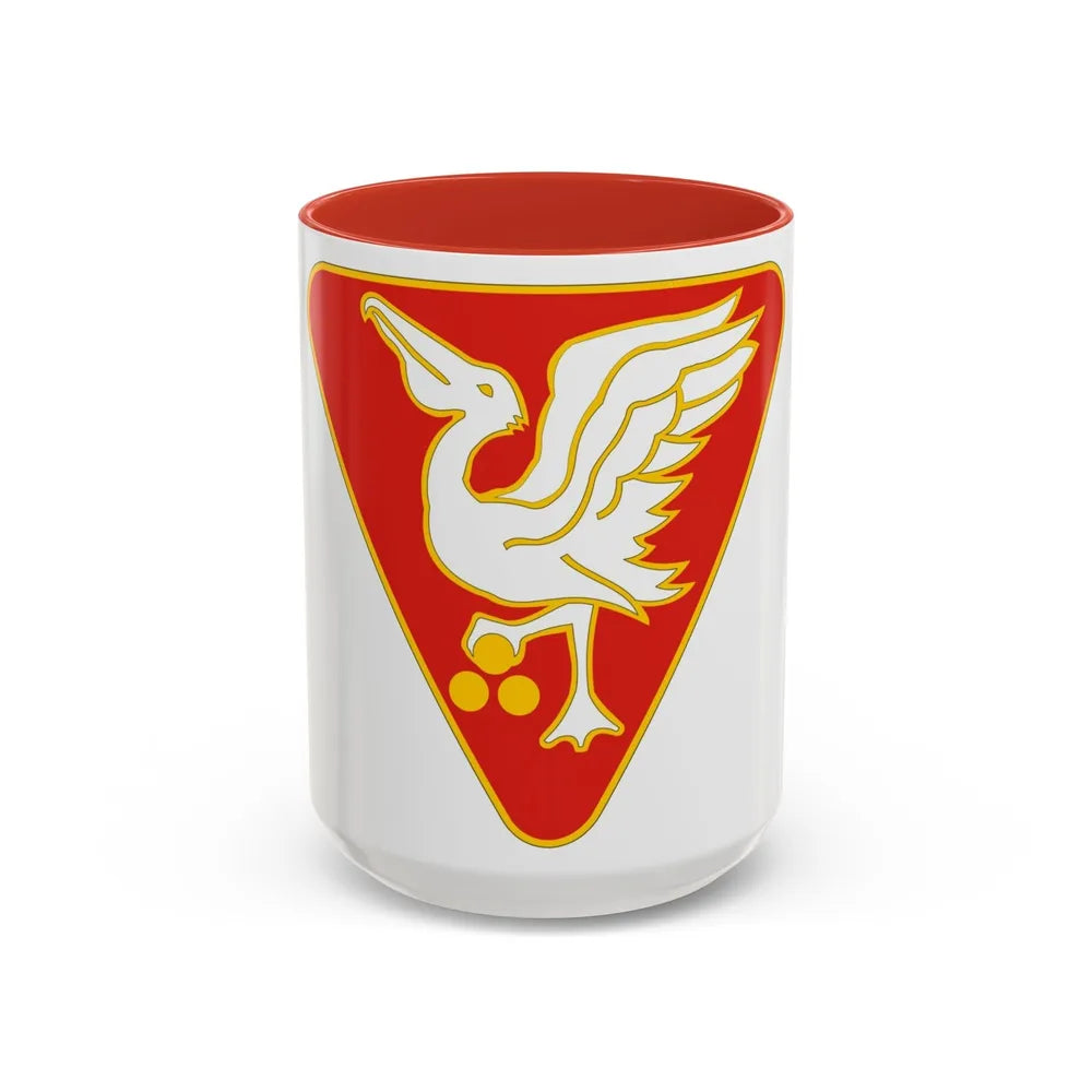 46th Artillery Group (U.S. Army) Accent Coffee Mug-15oz-Red-Go Mug Yourself