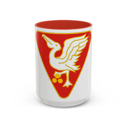 46th Artillery Group (U.S. Army) Accent Coffee Mug-15oz-Red-Go Mug Yourself