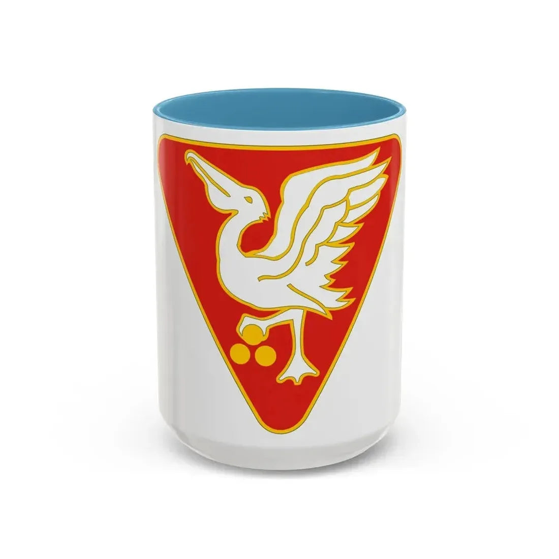 46th Artillery Group (U.S. Army) Accent Coffee Mug 15oz Light Blue - Go Mug Yourself