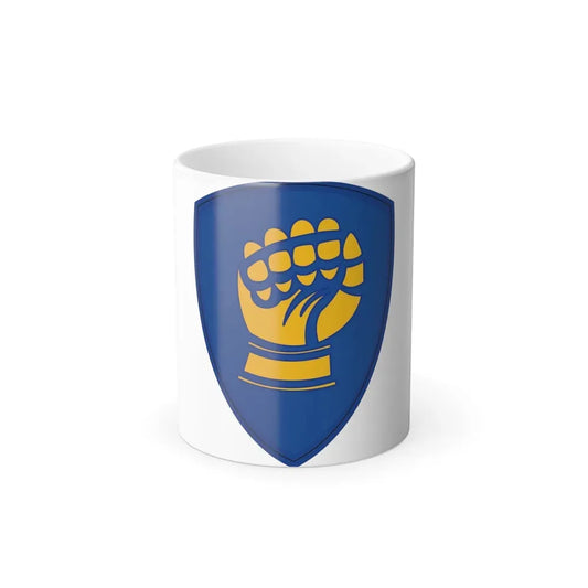 46th Infantry Division CSIB (U.S. Army) Color Changing Coffee Mug 11oz - Go Mug Yourself