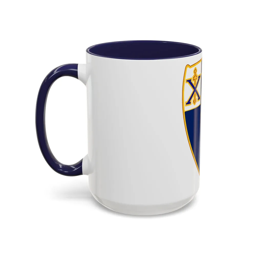 46th Infantry Regiment (U.S. Army) Accent Coffee Mug-Go Mug Yourself