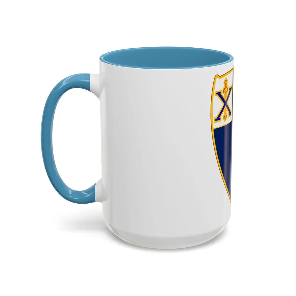 46th Infantry Regiment (U.S. Army) Accent Coffee Mug-Go Mug Yourself