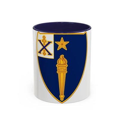 46th Infantry Regiment (U.S. Army) Accent Coffee Mug 11oz Navy - Go Mug Yourself