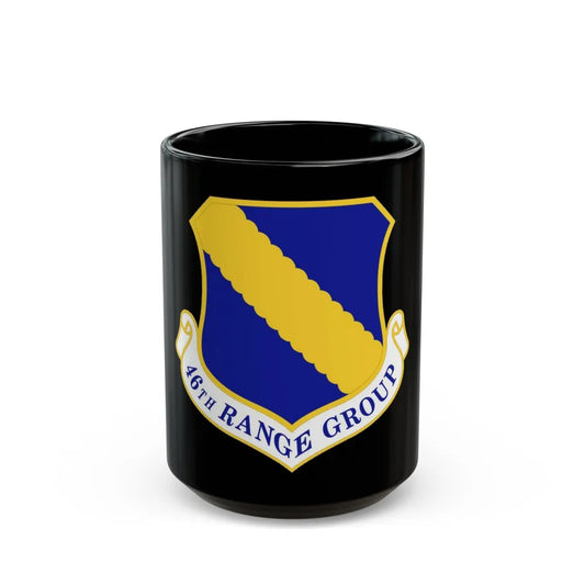 46th Range Group (U.S. Air Force) Black Coffee Mug-15oz-Go Mug Yourself