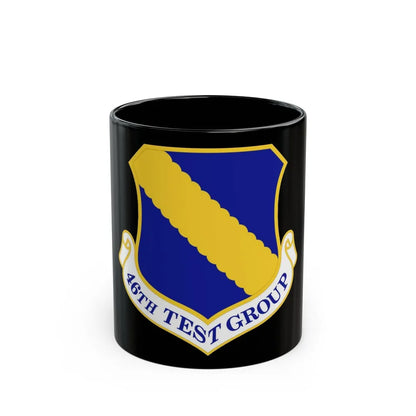 46th Test Group (U.S. Air Force) Black Coffee Mug-11oz-Go Mug Yourself