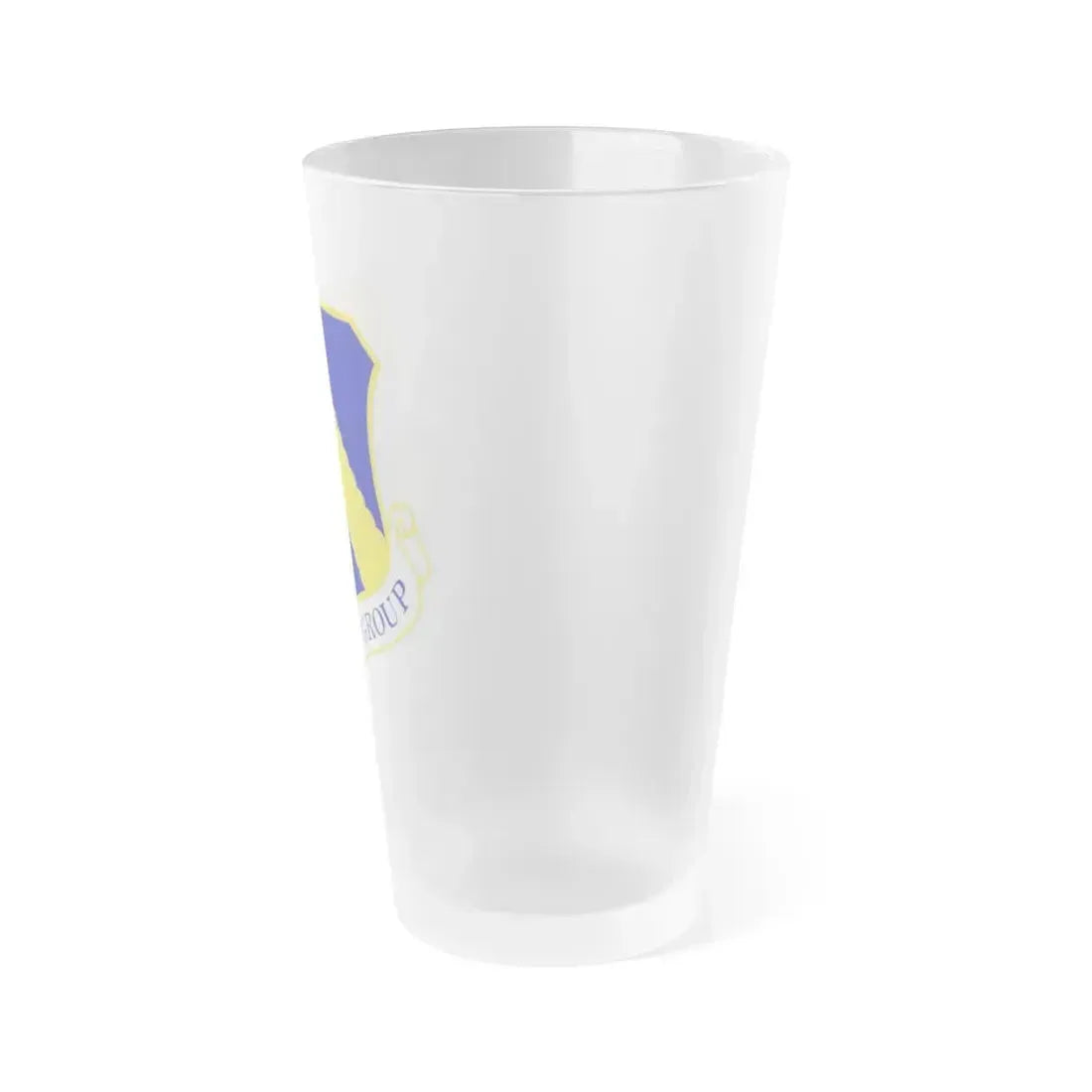 46th Test Group (U.S. Air Force) Frosted Pint Glass 16oz - Go Mug Yourself