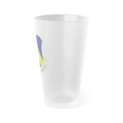 46th Test Group (U.S. Air Force) Frosted Pint Glass 16oz - Go Mug Yourself