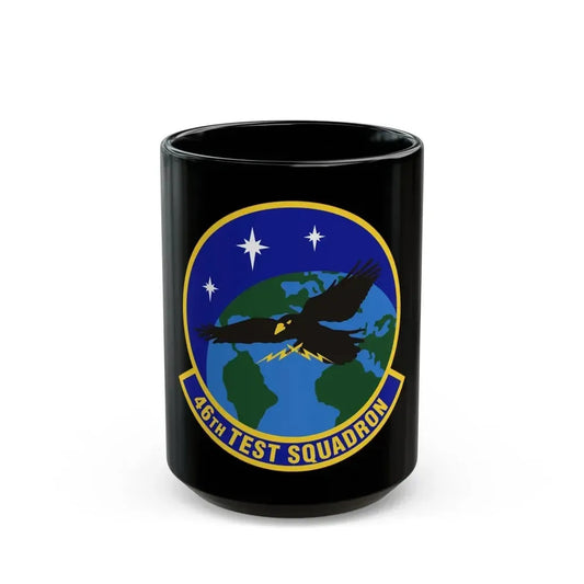 46th Test Squadron (U.S. Air Force) Black Coffee Mug 15oz - Go Mug Yourself