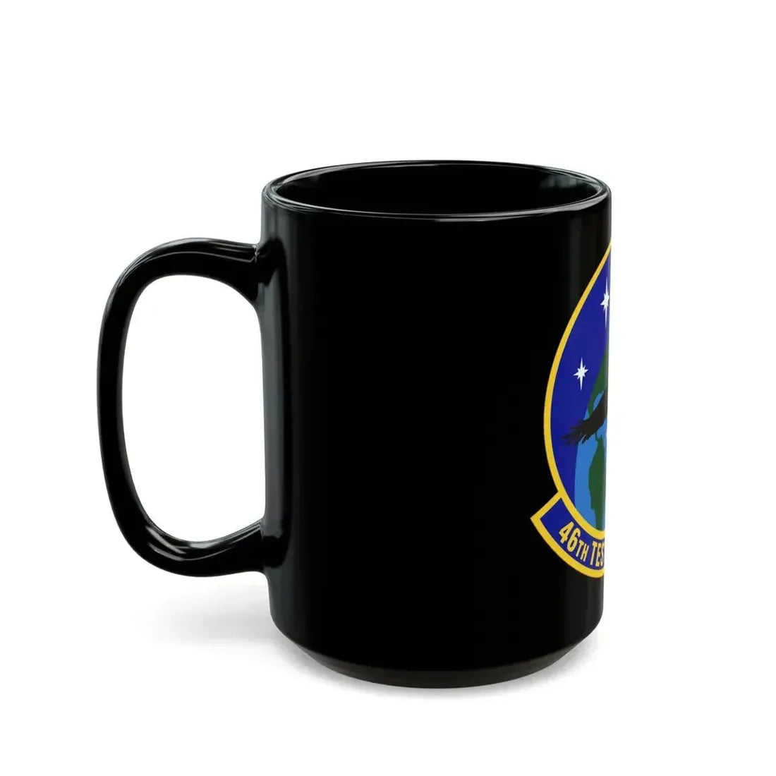 46th Test Squadron (U.S. Air Force) Black Coffee Mug - Go Mug Yourself