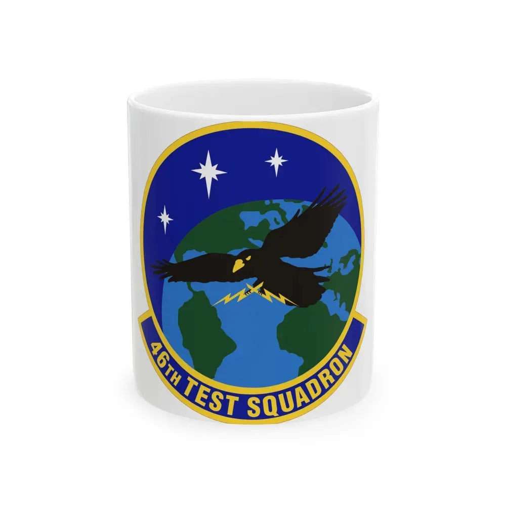 46th Test Squadron (U.S. Air Force) White Coffee Mug 11oz - Go Mug Yourself