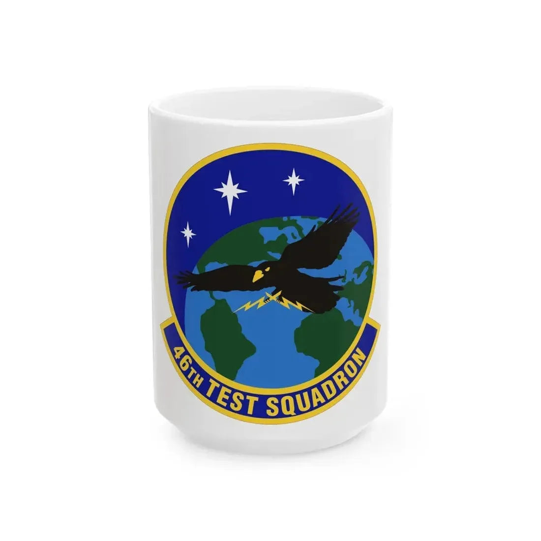 46th Test Squadron (U.S. Air Force) White Coffee Mug 15oz - Go Mug Yourself