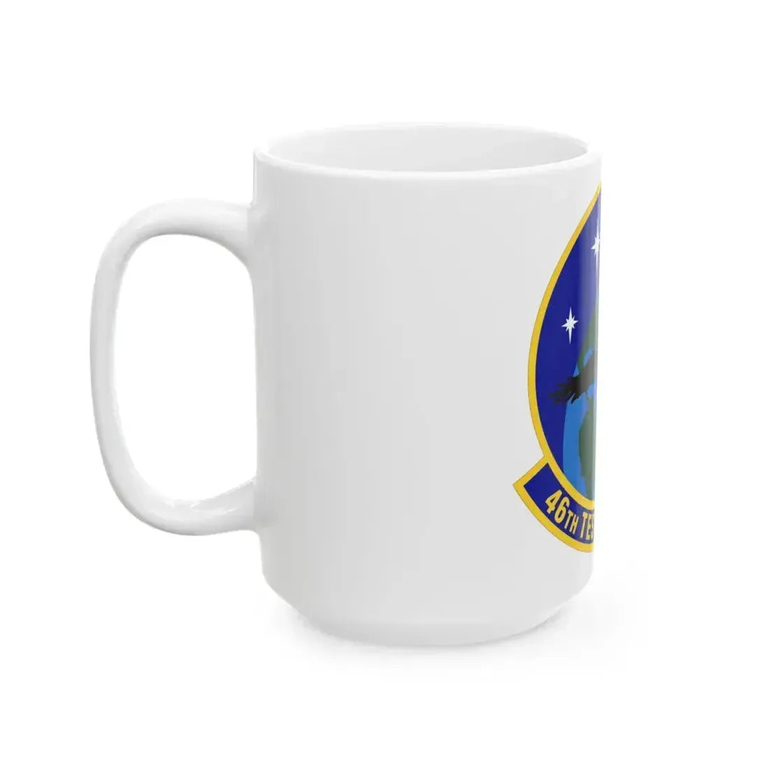 46th Test Squadron (U.S. Air Force) White Coffee Mug - Go Mug Yourself