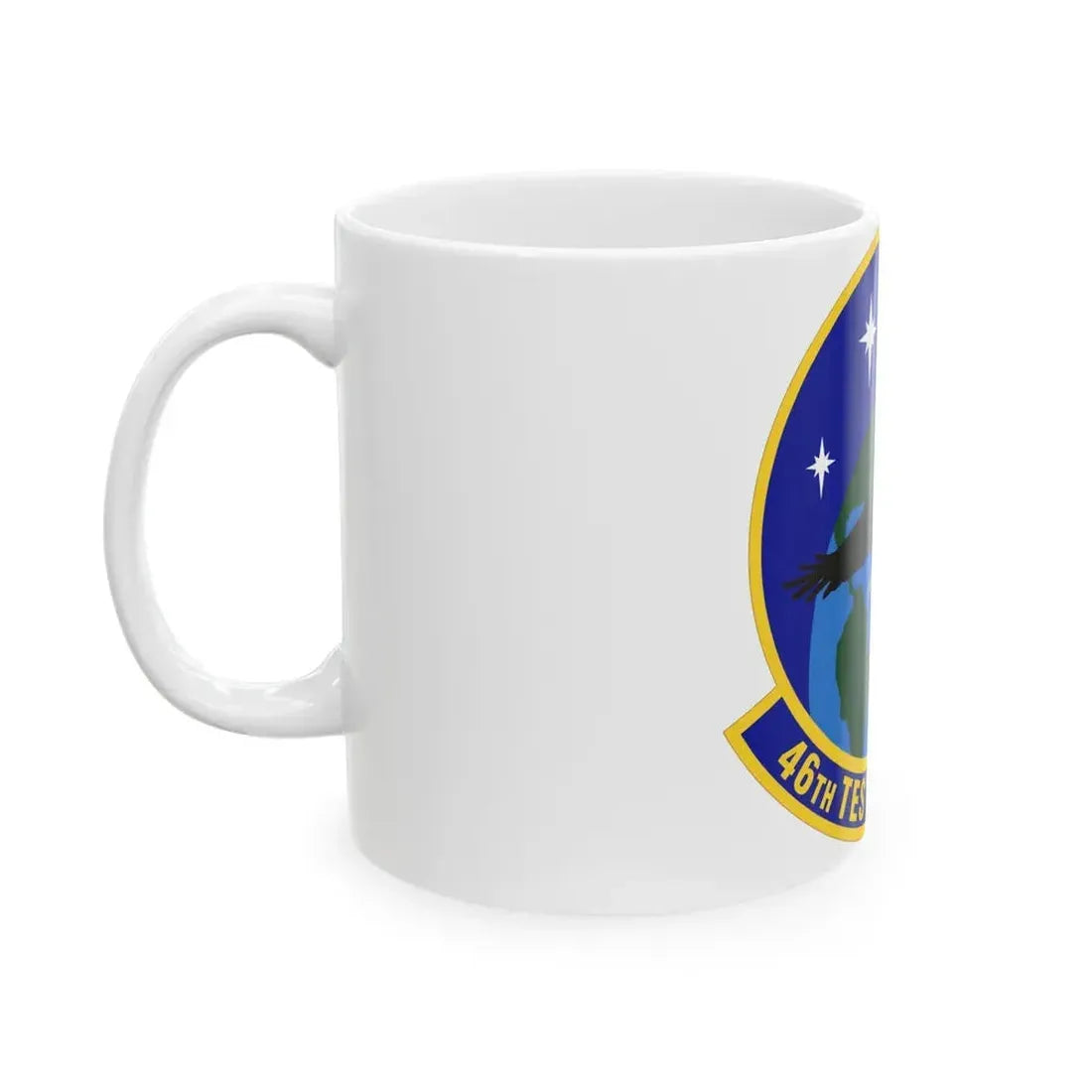 46th Test Squadron (U.S. Air Force) White Coffee Mug - Go Mug Yourself