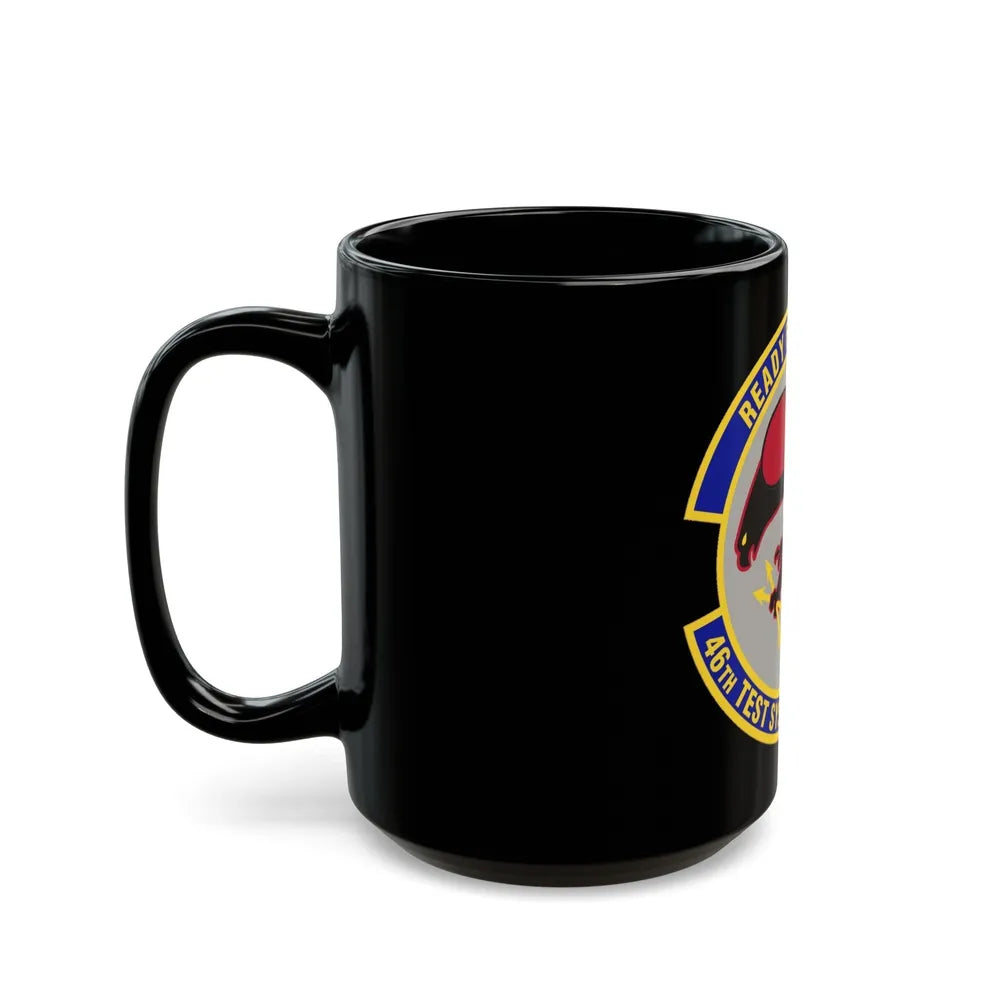 46th Test Systems Squadron (U.S. Air Force) Black Coffee Mug-Go Mug Yourself