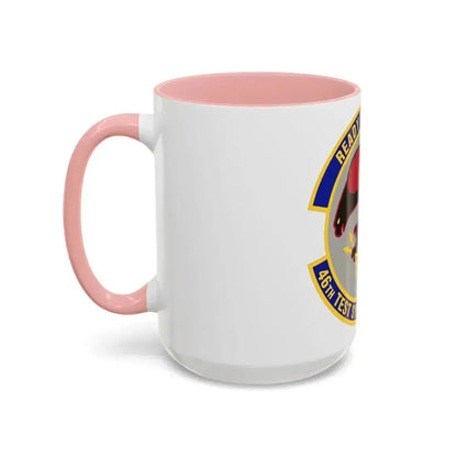 46th Test Systems Squadron (U.S. Air Force) Accent Coffee Mug - Go Mug Yourself