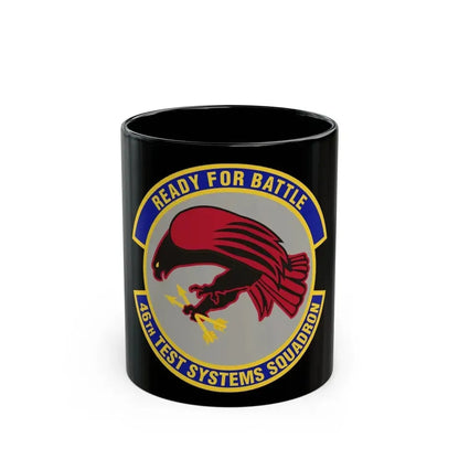 46th Test Systems Squadron (U.S. Air Force) Black Coffee Mug 11oz - Go Mug Yourself