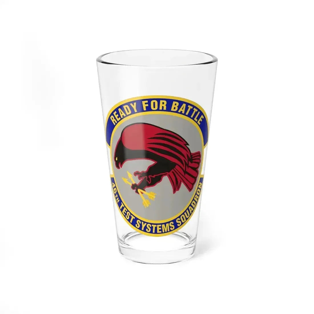 46th Test Systems Squadron (U.S. Air Force) Pint Glass 16oz 16oz - Go Mug Yourself