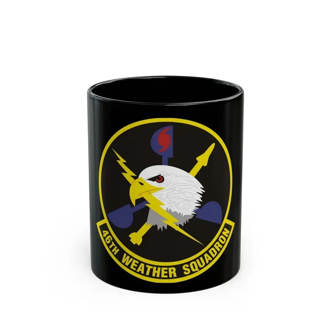 46th Weather Squadron (U.S. Air Force) Black Coffee Mug 11oz - Go Mug Yourself