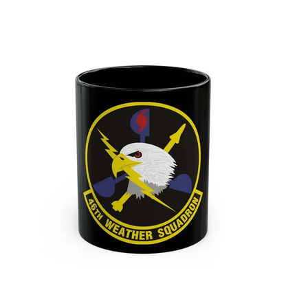 46th Weather Squadron (U.S. Air Force) Black Coffee Mug 11oz - Go Mug Yourself