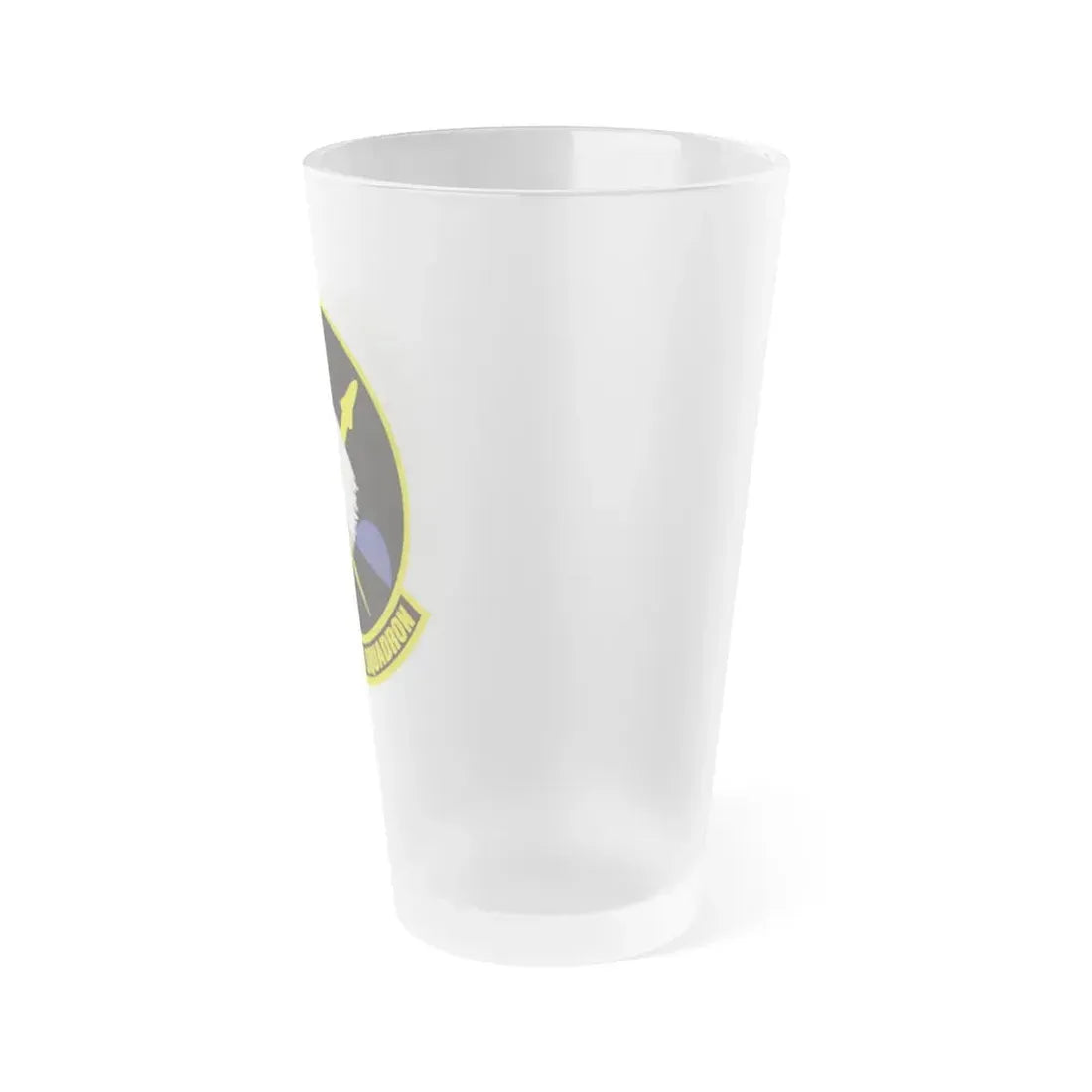 46th Weather Squadron (U.S. Air Force) Frosted Pint Glass 16oz - Go Mug Yourself