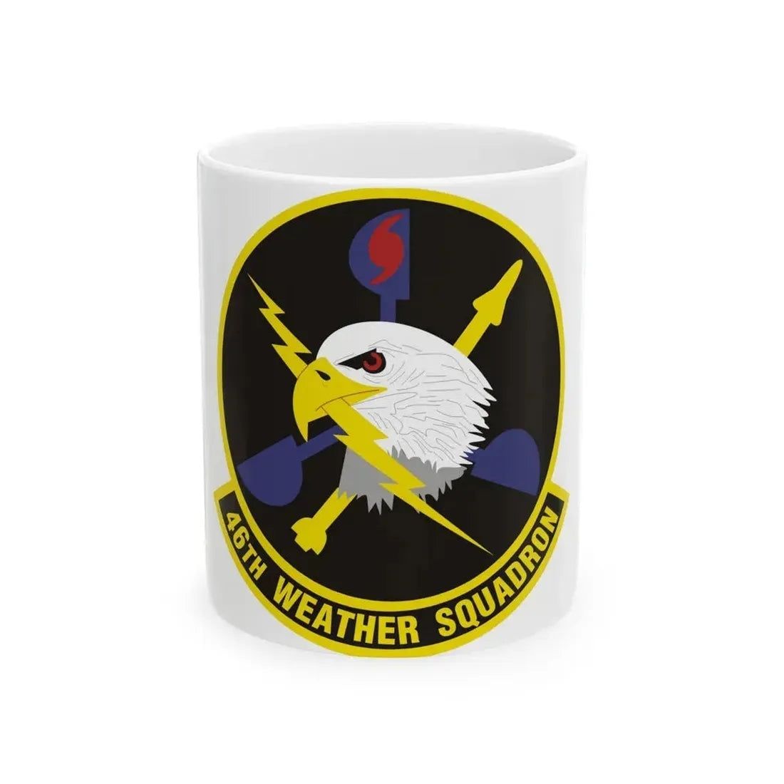 46th Weather Squadron (U.S. Air Force) White Coffee Mug 11oz - Go Mug Yourself