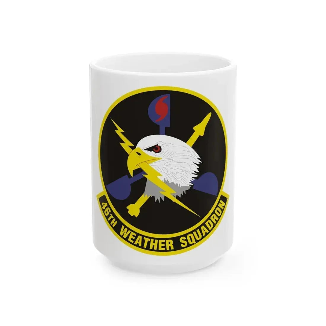 46th Weather Squadron (U.S. Air Force) White Coffee Mug 15oz - Go Mug Yourself