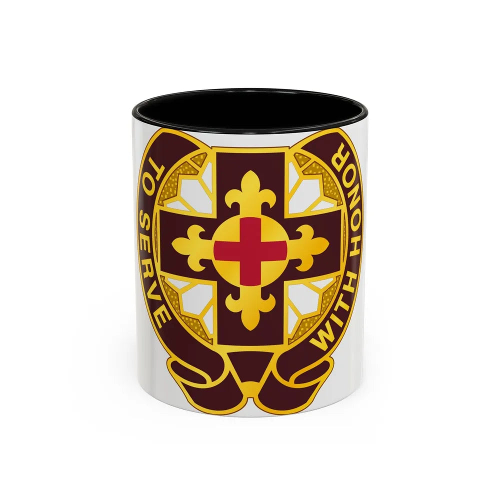 47 Field Hospital (U.S. Army) Accent Coffee Mug-11oz-Black-Go Mug Yourself