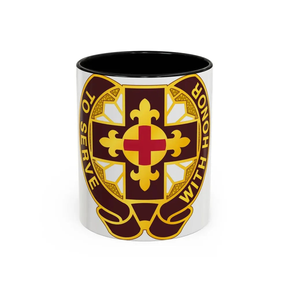 47 Field Hospital (U.S. Army) Accent Coffee Mug 11oz Black - Go Mug Yourself