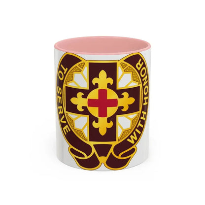 47 Field Hospital (U.S. Army) Accent Coffee Mug 11oz Pink - Go Mug Yourself