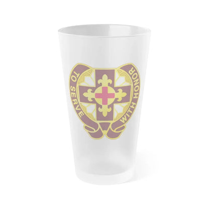 47 Field Hospital (U.S. Army) Frosted Pint Glass 16oz Default Title - Go Mug Yourself
