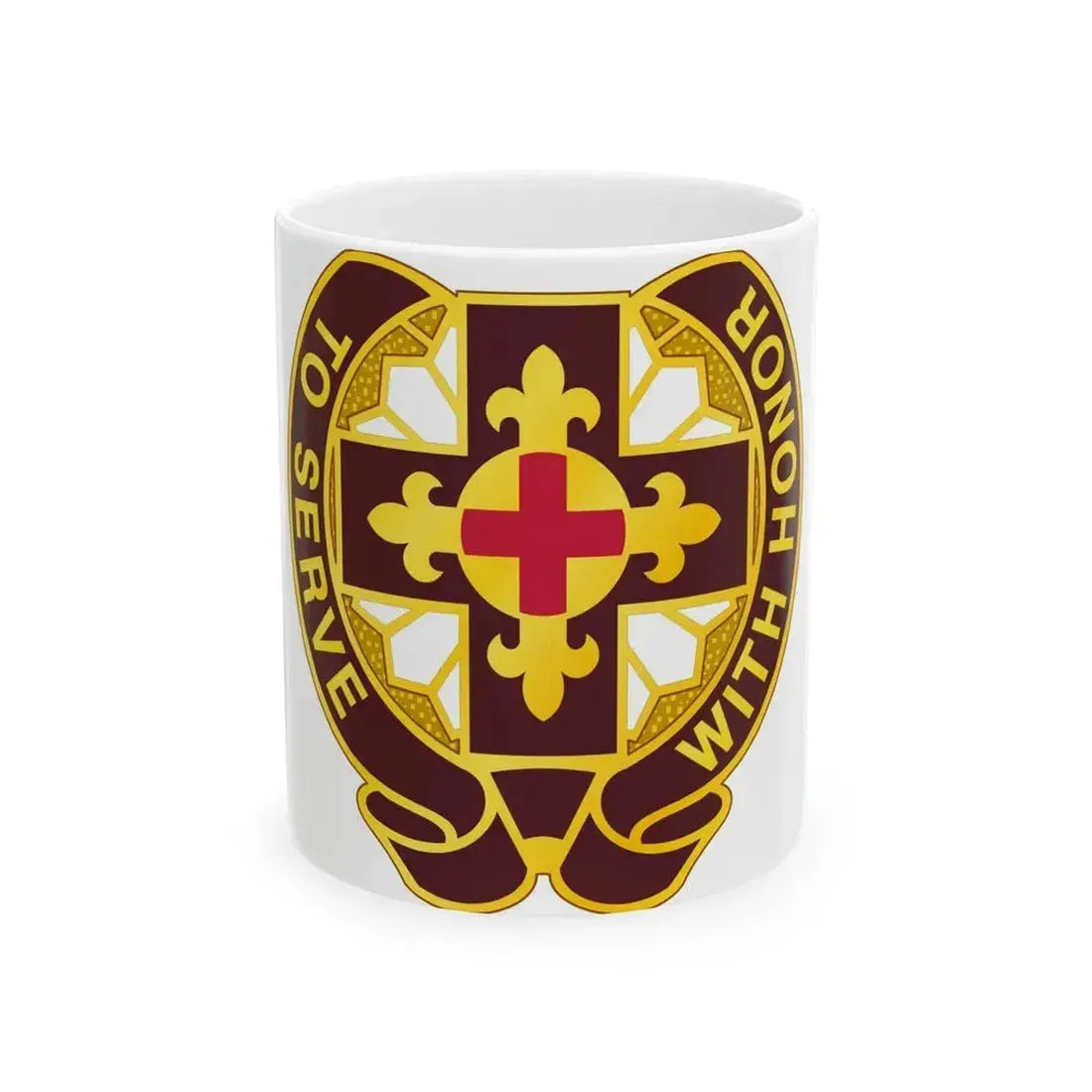 47 Field Hospital (U.S. Army) White Coffee Mug 11oz - Go Mug Yourself