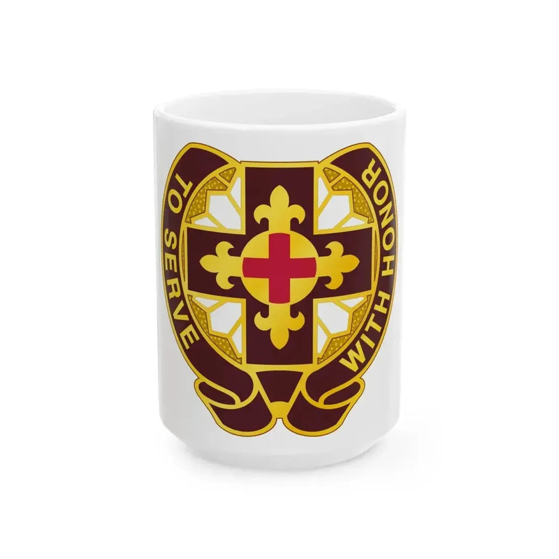 47 Field Hospital (U.S. Army) White Coffee Mug - Go Mug Yourself