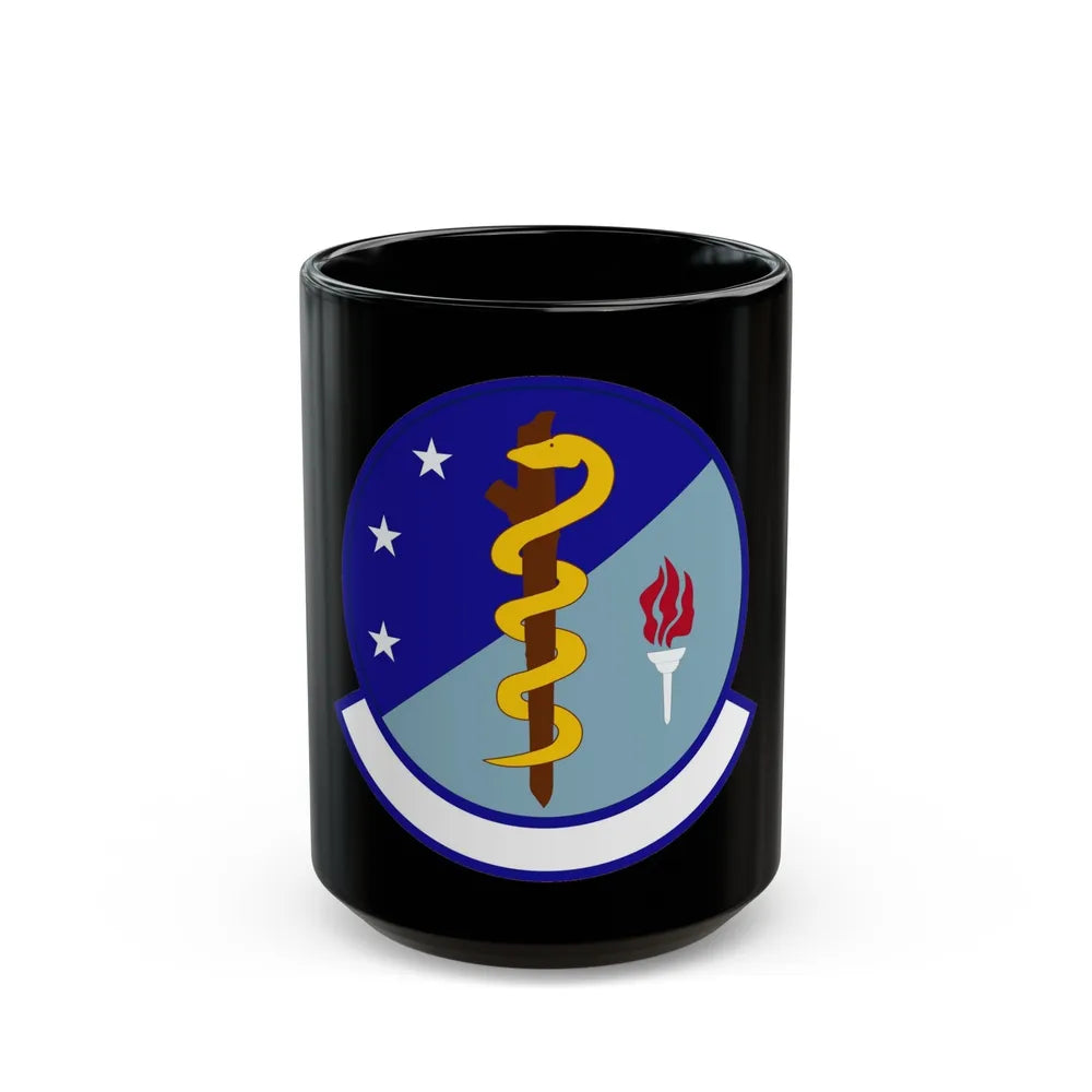 47 Operational Medical Readiness Squadron AETC (U.S. Air Force) Black Coffee Mug-15oz-Go Mug Yourself