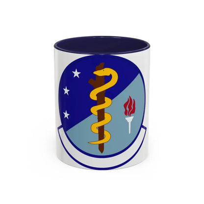 47 Operational Medical Readiness Squadron AETC (U.S. Air Force) Accent Coffee Mug 11oz Navy - Go Mug Yourself