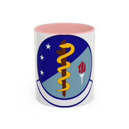 47 Operational Medical Readiness Squadron AETC (U.S. Air Force) Accent Coffee Mug 11oz Pink - Go Mug Yourself