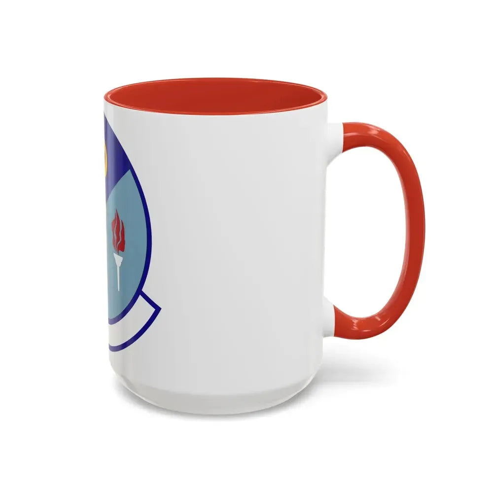 47 Operational Medical Readiness Squadron AETC (U.S. Air Force) Accent Coffee Mug - Go Mug Yourself