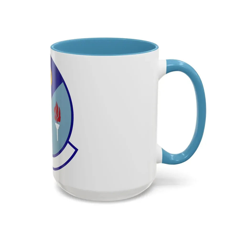 47 Operational Medical Readiness Squadron AETC (U.S. Air Force) Accent Coffee Mug - Go Mug Yourself