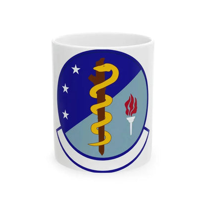 47 Operational Medical Readiness Squadron AETC (U.S. Air Force) White Coffee Mug 11oz - Go Mug Yourself