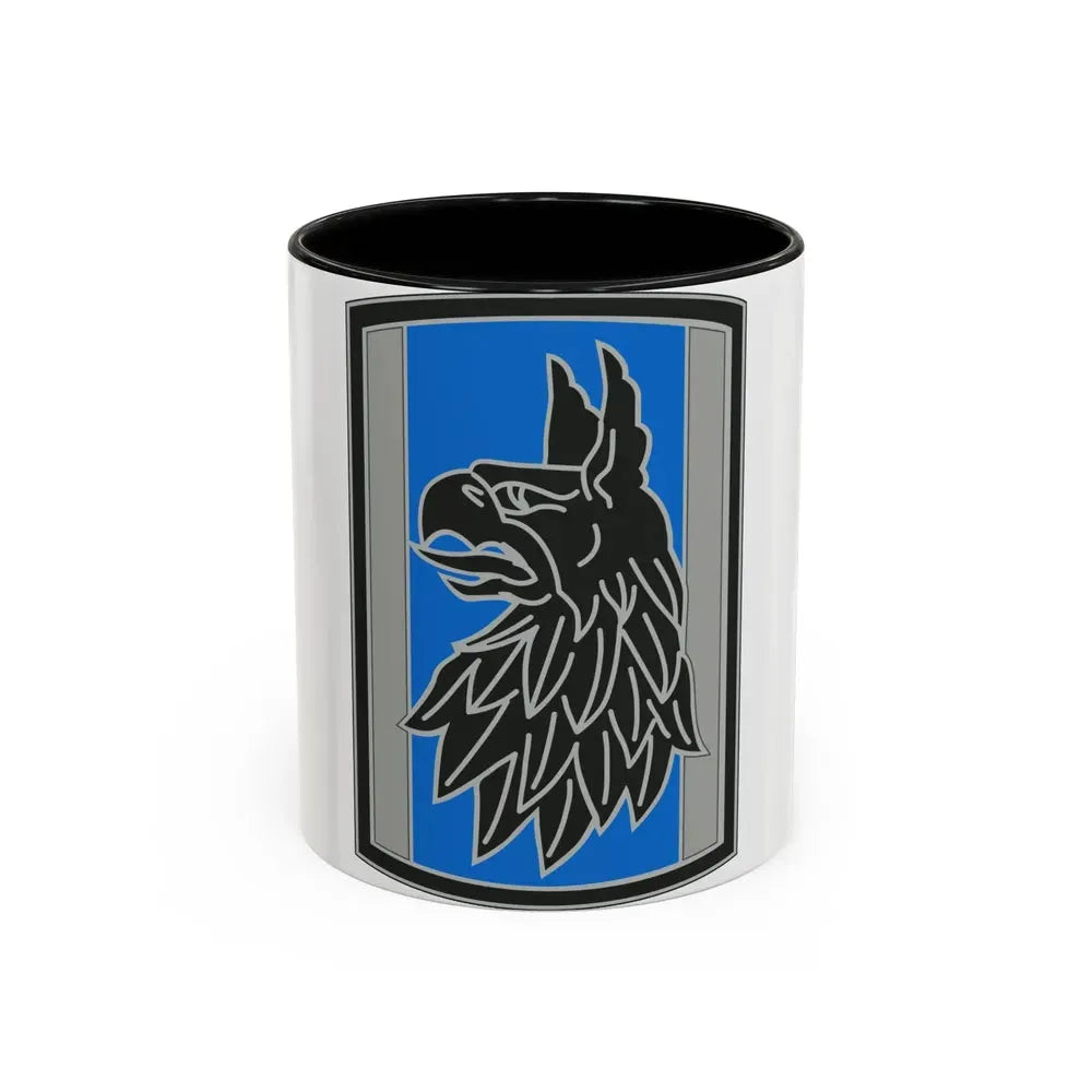 470 Military Intelligence Brigade 2 (U.S. Army) Accent Coffee Mug 11oz Black - Go Mug Yourself