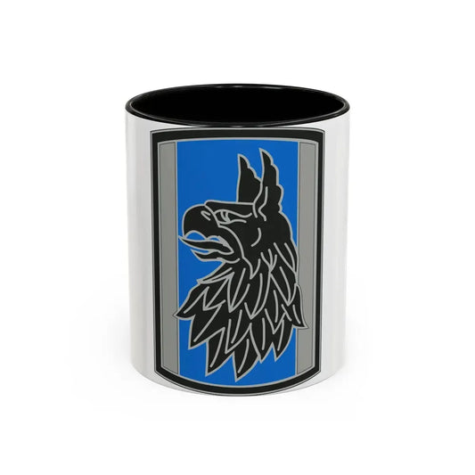 470 Military Intelligence Brigade 2 (U.S. Army) Accent Coffee Mug 11oz Black - Go Mug Yourself