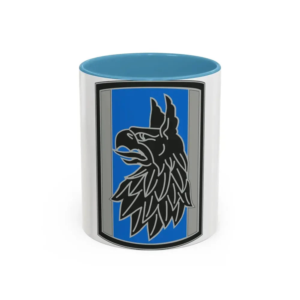 470 Military Intelligence Brigade 2 (U.S. Army) Accent Coffee Mug 11oz Light Blue - Go Mug Yourself