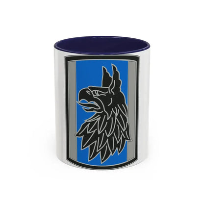 470 Military Intelligence Brigade 2 (U.S. Army) Accent Coffee Mug 11oz Navy - Go Mug Yourself