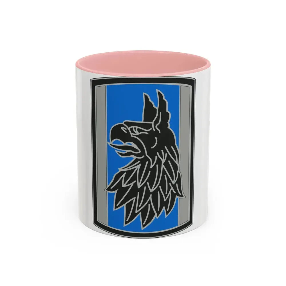 470 Military Intelligence Brigade 2 (U.S. Army) Accent Coffee Mug 11oz Pink - Go Mug Yourself