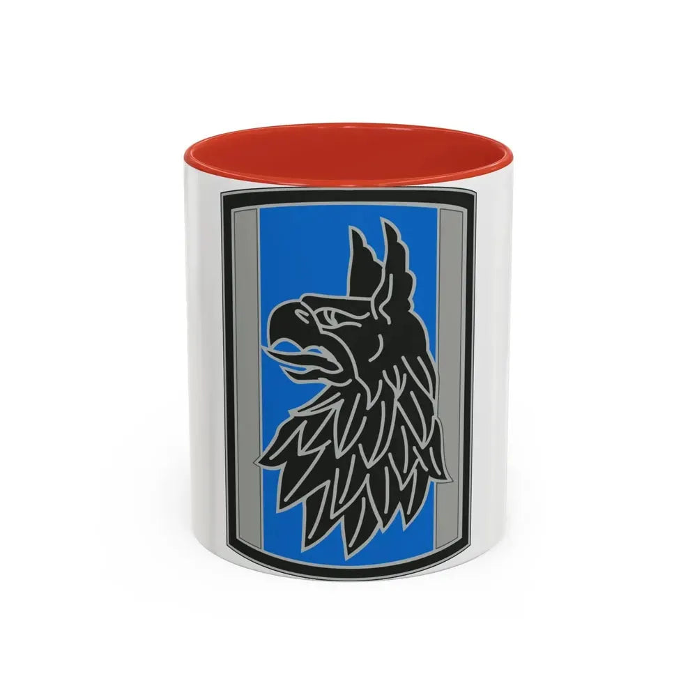 470 Military Intelligence Brigade 2 (U.S. Army) Accent Coffee Mug 11oz Red - Go Mug Yourself