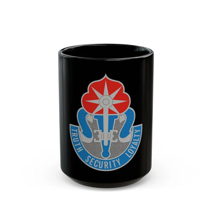 470 Military Intelligence Brigade (U.S. Army) Black Coffee Mug-15oz-Go Mug Yourself