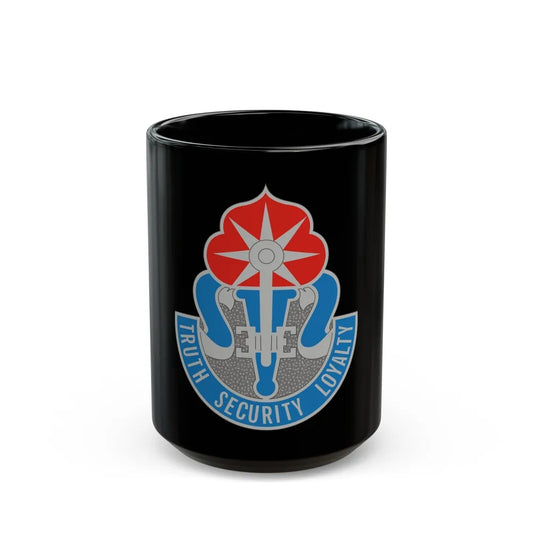 470 Military Intelligence Brigade (U.S. Army) Black Coffee Mug-15oz-Go Mug Yourself