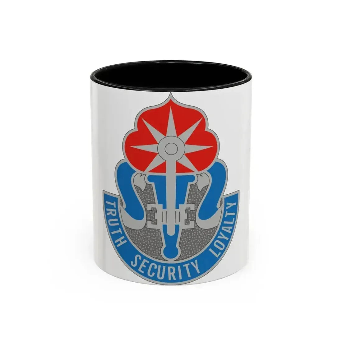 470 Military Intelligence Brigade (U.S. Army) Accent Coffee Mug 11oz Black - Go Mug Yourself